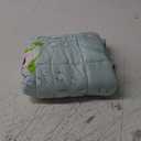 Kivik Weighted Lap Blanket 2 lbs, 20" x 30" Green Shark Small Weighted Blankets, All-Season Breathable Cute Mini Weighted Lap Pad, Soft Heavy Throw Blanket for Travel, Calming & Sleep, Washable