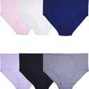 Fruit of the Loom Women's Plus Size Underwear Briefs, Fit for Me, Designed to Fit Your Curves (Size: 12/4x)