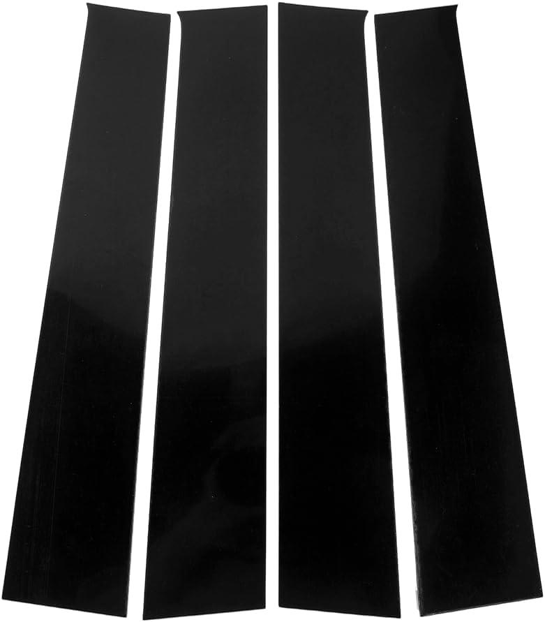 4 Pcs Window Pillar Posts Molding Cover Door Trims Door Window Trim Anti Scratch Stickers for Dodge Ram 1500/2500 / 3500 2009-2018 | Black 4 Pcs Window Pillar Posts Molding Cover Door Trims Door Window Trim Anti Scratch Stickers for Dodge Ram 1500/2500 / 3500 2009-2018 | Black
