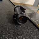 DE Airsoft Plastic Illuminated Red Dot Scope w/ Rail Mount