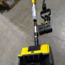 20V 13-Inch Cordless Brushless Snow Shovel, Cordless Snow Blower with Two 4Ah Battery, Battery Snow Blower with Directional Plate, Adjustable Front Handle (2 * 4Ah Battery & Quick Charger Included)