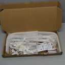 Litever Under Cabinet LED Lighting Kit, Super Bright, 6 PCS 12 Slim Light Bars, 31W 2000 Lumen, Dimmable, Plug or Wired Power Adapter, for Kitchen Cabinets Counter Shelf Workbench (Warm White 3000K)