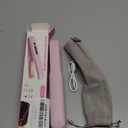 Cordless Hair Straightener, Portable Flat Iron 4 Temperature Options and 20S Fast Heating, Long-Life Battery Ceramic Hair Straightener, Travel Size USB Rechargeable (Pink)