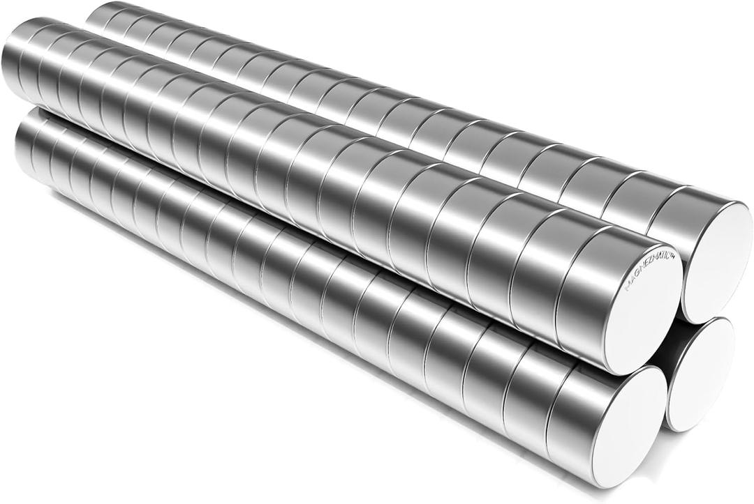 Small Round Disc Magnets 5x2mm - Magnetic Fastener Craft Tool DIY Miniature Holder Mini Disk Magnet N52 (100 Pack)