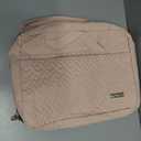 HOTOR Travel Toiletry Bag - Hanging Toiletry Bag for Women & Men, Makeup Bag/Big Comparment, Waterproof for Travel Accessories, Travel Essentials, Large, Pale Pink