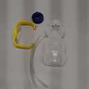 TalkTools Honey Bear Straw Cup with Handle, 7oz Soft Straw Trainer for Babies & Toddlers 4+ Months Easy-Grip, Dishwasher Safe.