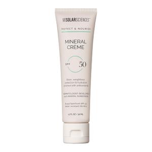 MDSolarSciences Mineral Crme Sunscreen SPF 50 | Water-Resistant, Broad Spectrum UV Protection | Zinc Oxide Formula with Antioxidants | No White Cast, Sheer Matte Finish for All Skin Types (1.7 Fl Oz)