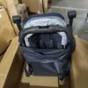 UPPAbaby Vista V3 Convertible Single-to-Double Stroller for Baby & Toddler, 30+ Configurations, Car Seat Compatible, All-Wheel Suspension, XL Basket Julian (Dusty Blue Mlange/Carbon Frame)