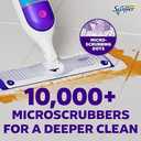 Swiffer PowerMop Multi-Surface Mop Kit for Floor Cleaning, Fresh Scent, Mopping Kit Includes PowerMop, 2 Mopping Pad Refills, 1 Floor Cleaning Solution with Fresh Scent and 2 Batteries