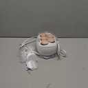 Conair Double Ceramic Hot Rollers for Long, Medium & Short Hair, 5 Ceramic Flocked 1-Inch Heated Hair Rollers with Clips, Hot Curlers for Women, Volume & Curls, Dual Voltage, Pink/White