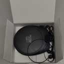 Portable CD Player with Headphones, Rechargeable Discman CD Player for Car & Home, Small CD Players Portable with 60s Anti-Skip, Supports CD/MP3/WMA/TF Card/AUX, Backlit/Lock/Programmable/Timer