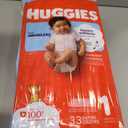 Huggies Size 1 Diapers, Little Snugglers Diapers, Size 1 (8-14 lbs), 198 Count (6 Packs of 33)