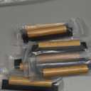 Mcredy Cabinet Handles 8 Pcs Black Wooden T Bar Drawer Pulls for Closet Wardrobe Kitchen Drawer Dresser Hardware, 3.78" Hole Distance