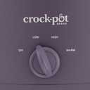 Crock-Pot® Design Series 7-Quart Manual Slow Cooker, Purple Potato