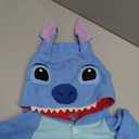 COSUSKET Snug Fit Unisex Adult Onesie Pajamas, Flannel Cosplay Animal One Piece Halloween Costume Sleepwear Homewear (Light Blue) XL