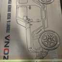 Front Inner Fender Liners Compatible with 2007-2018 Jeep Wrangler JK & JKU Unlimited Sport Sahara Rubicon, Bolt-on Style Mud Guards Steel Wheel Well Fenders Flares Cover (2/4 Doors)