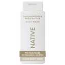 Native Body Wash Contains Naturally Derived Ingredients | For Women & Men, Sulfate, Paraben, & Dye Free Leaving Skin Soft and Hydrated | Sandalwood & Shea Butter 18 oz