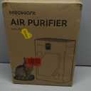 Meowant Air Purifier for Home Large Room 2600ft, H13 HEPA Filter, Double Air Intake, PM2.5 Air Quality Display, Auto Mode, Washable Pre-Filter, 2X-Purification For Pet Hair Dander Odor Dust, White