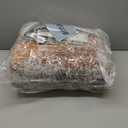 5x7 Area Rugs, Abstract Morden Soft Washable Rug, Non-Slip Low Pile Rugs for Living Room, Bedroom, Dining Room, Home, Office(Grey & Brown)