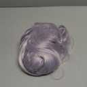 Purple Wig for Women Long Wavy Curly Side Part Wig Natural Wavy Hair Wigs for Daily Party Cosplay(Lavender Purple)