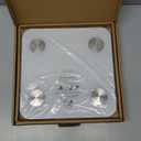 Scale for Body Weight, Digital Smart Bathroom Weight Scale BMI Weighing Bluetooth Body Fat Scale, 20 Body Composition Analyzer with App, 10.2", 400 lbs, White