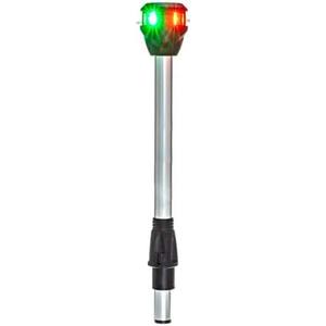 Attwood Bi-Color Lightarmor LED Navigation - Pole Light Red-Green - 10" - Boat Bi-Color Lightarmor LED Navigation - Pole Light NV6LC2-10-7 Red-Green - 10" - Boat