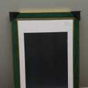 Suede 11x17 Frame - Single Frame, Christmas Elegant Green 11 x 17 Poster Frame with Mat for 9x12, 11x17 Picture Frames for Artwork, Puzzles, Photos and Movie Posters