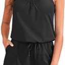 Tempt Me Romper Swimsuits - Women One Piece Bathing Suit with Shorts Boyleg Swimwear with Pockets 2026 L