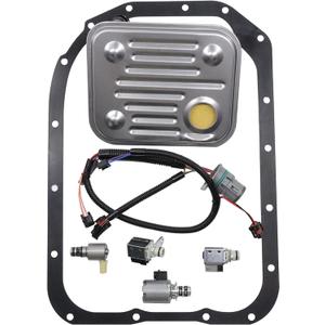 4L80E Internal Wire Harness MT-1 Transmission Solenoid Kit EPC Shift A&B TCC 7Pc Solenoid Set w/Filter(100% New) 2004-ON