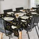 KatchOn, New Years Eve Tableware Set - Serves 25 Guests | Happy New Year Plates and Napkins for New Years Eve Party Supplies 2026 | Nye Tablecloth for Happy New Year Decorations 2026