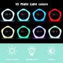 Kids Alarm Clock, Ok to Wake Clock with Green Light Red Light, Toddler Sleep Training Clock for Children