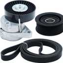 EATAKWARD C320 Tensioner Pulley 1122000970 Belt Tensioner with Pulley Assembly Kit Replacement for Mercedes-Benz C240 C280 CL500 CLK320 E320 E430 E500