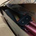 Stander Space Saver Walker, Lightweight Folding Rolling Mobility Aid for Seniors & Adults, Compact 2-Wheel Disability Device with 6-inch Wheels & Ski Glides for Walking Support, Regal Rose (Standard)