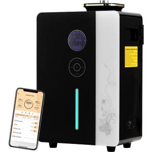 Diffuser - WiFi Air Machine for Home & Commercial Use, Covers 7500 sq. ft., Waterless Cold- Air Nebulizing HVAC Oil Diffuser for Large Room, Hotel, Spa, Office - USA Ship