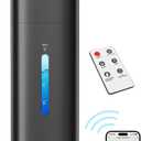 Smart Humidifiers Large Room Bedroom Home, 2.11Gal(8L) Quiet Top Fill Cool Mist Humidifier, Smart App & Remote Control, 3 Speed Humidifier with 360 Nozzle, Humidity Setting for Baby Office (Black)