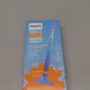 Philips One for Kids by Sonicare, Battery Toothbrush, for Kids Age 3+, with SmarTimer and QuadPacer for Thorough Clean, Lightweight and Colorful Handle, Quick Start Guide, Blue, Model HY1130/02