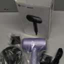 slopehill Professional Ionic Hair Dryer, Powerful 1800W Fast Drying Low Noise Blow Dryer with 2 Concentrator Nozzle 1 Diffuser Attachments for Home Salon Travel (Lavender)