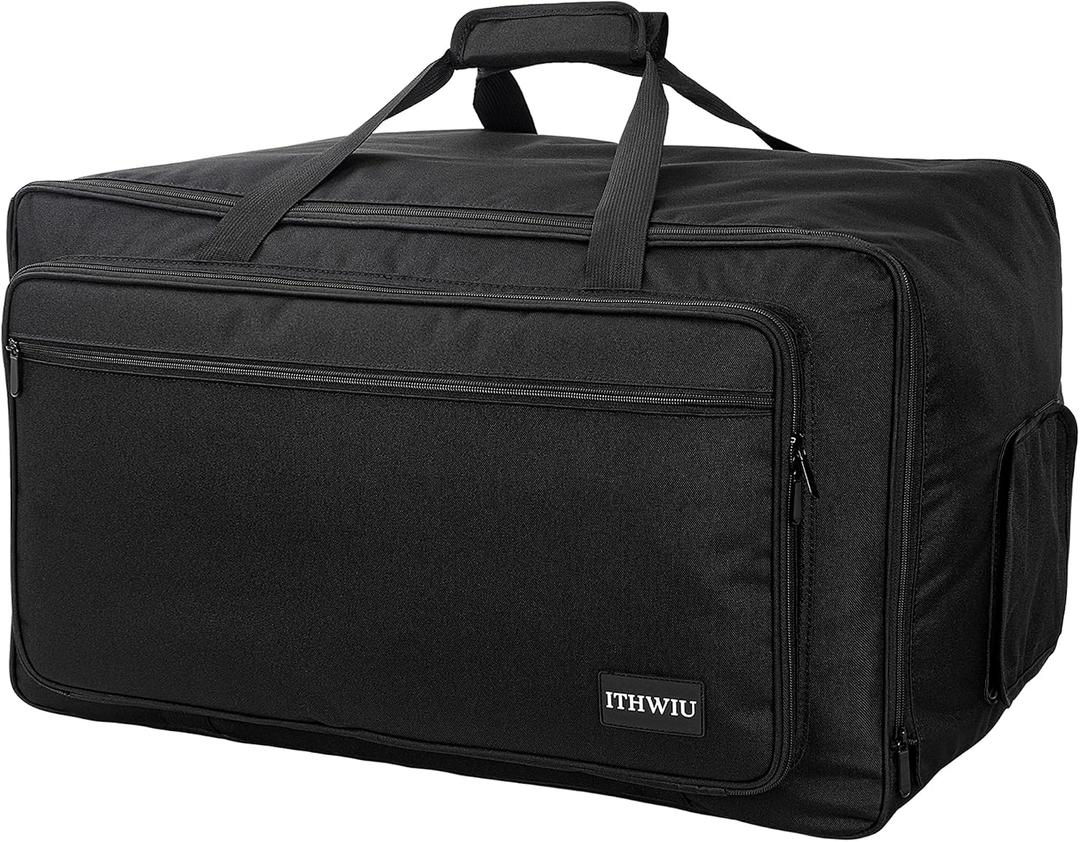Speaker Carrying Bag with Thickened Sponge for Compact 15" Speaker Cabinets; Heavy-Duty Fits QSC K15, Yamaha DXR15 and more (IT-TOTE15), Black