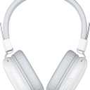 awatrue Kids Bluetooth Headphones, Over-Ear Wireless Headphones with Microphone, Safe-Volume 85dBA, Bluetooth 5.4, Foldable Lightweight and Comfortable, 50H Playtime, USB-C Charging, White