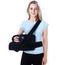 Shoulder Abduction Sling - Arm Sling for Shoulder Injury - Pain Relief Arm Pillow for Rotator Cuff, Sublexion, Surgery, Dislocated, Broken Arm, Arm Sling Shoulder Immobilizer (Right)