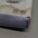 Munchkin UV Snap, Seal & Toss Diaper Pail Refill Bags, Holds up to 600 Newborn Diapers, 20 Pack