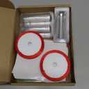 Realspring 48 Pack Christmas Money Holders for Cash Gift Holder Ornaments with Cover for Xmas Tree Hanging Accessories