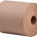 NTEG Distribution Shorty Table Towels - 2-Ply, 250 Sheets per Roll, 12-Count - Perforated, Individually Wrapped, Durable, Absorbent - Ideal for Kitchens, Workshops, & Restrooms (8" x 11" Sheet)