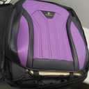 FLORICH Automotive Seat Covers, Seat Covers Full Set, Car Seat Protectors 5 Seats, Purple & Black Automotive Seat Covers Fit for Most Cars Trucks