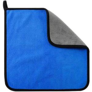 Bath Washcloths Laundry Towels Detail Supplies Interior Products Clothes Cleaning Care Kits for Microfiber Accessories Cloth Drying(Blue)