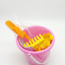 Toys Toddlers with Silicone Bucket Shovels & Sand Castle Building Kit Molds, Sandbox Toy Travel, Beach Party, Fishing, Summer Activities