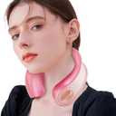 Neck Cooling Tube,Rapid Cooling Reusable ice Neck Cooler- Wearable Body Cooling Products for Outdoor Workers, Sports, and Relief from hot Flashes and Summer Heat Pink