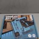 18GA 2-in-1 Cordless Brad Nailer for 18v Battery(NOT Included), Nail Gun Battery Powered, Electric Stapler Gun w/1000 Nails & Staples, Adjustable Depth for Upholstery, Woodworking