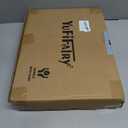 Folding Table Small, 24''L x16''W Camp Aluminum Table with Adjustable Height Legs, Indoor Outdoor Lightweight Portable Folding Aluminum Dining Table for Picnic Camping 2-Feet10"/19"/27