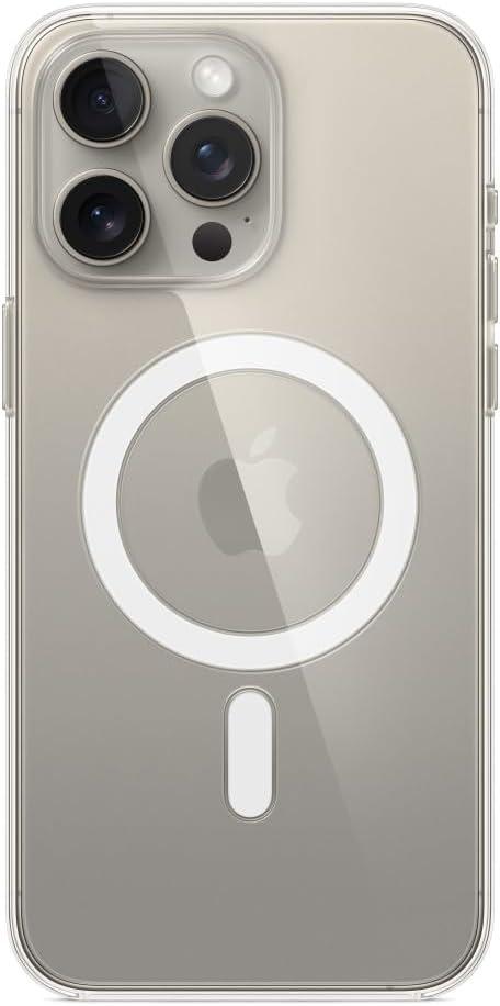 Apple iPhone 15 Pro Max Clear Case with MagSafe (Clear)